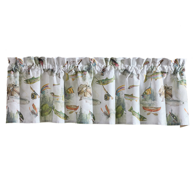 Fly Fishing Printed Valance 14