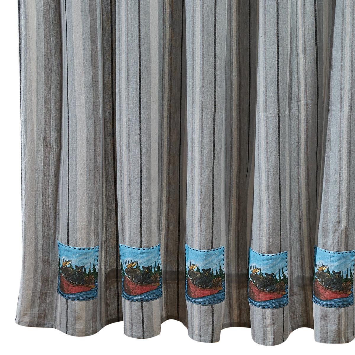 Summer Vacation Shower Curtain - Set of 2 Park Designs - The Fox Decor