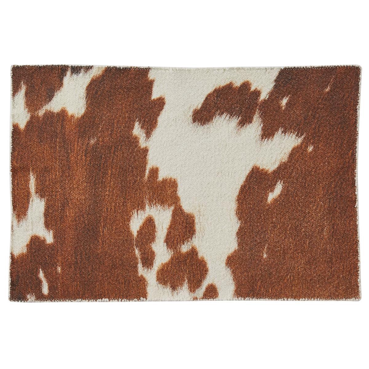 Cowhide Placemats - Set of 12 Park Designs - The Fox Decor