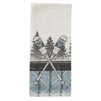 Into The Woods Printed Paddles Dishtowel - Set of 6 Park Designs - The Fox Decor