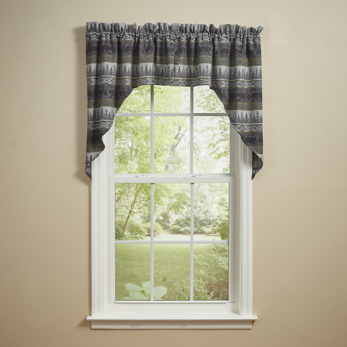 Green Mountain Bear Swags 36"L - Set of 2 Park Designs - The Fox Decor