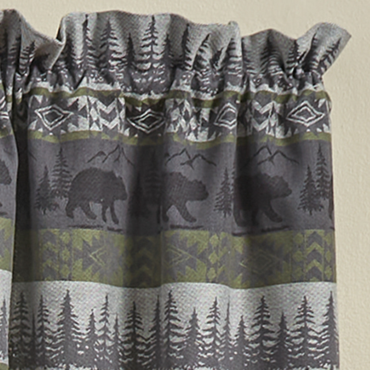 Green Mountain Bear Swags 36"L - Set of 2 Park Designs - The Fox Decor