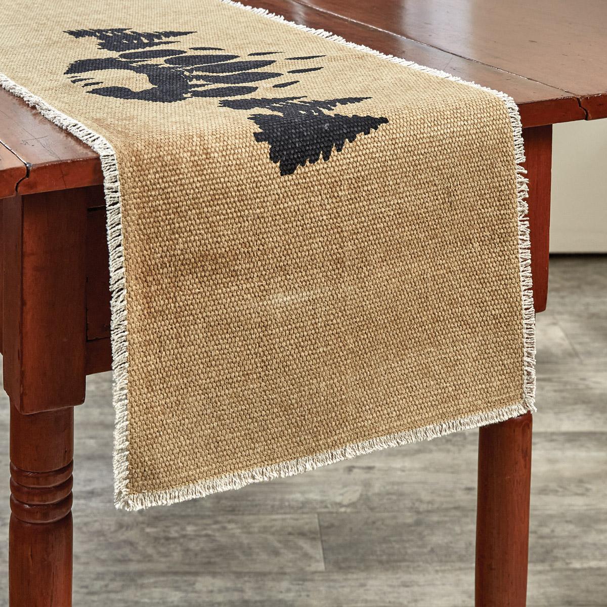 Bear Paw Table Runner 36" L - Park Designs - The Fox Decor