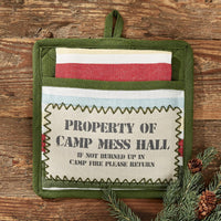 Camp Stripe Pocket Potholder Set - Park Designs - The Fox Decor
