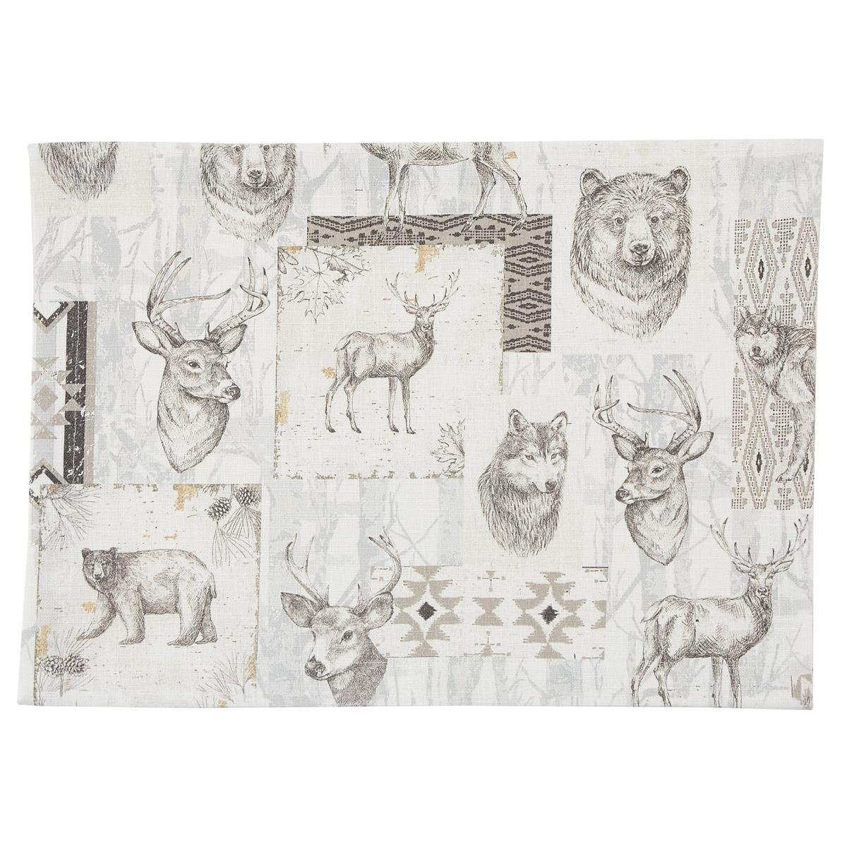 Wild And Beautiful Placemat - The Fox Decor