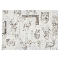Wild And Beautiful Placemat - The Fox Decor