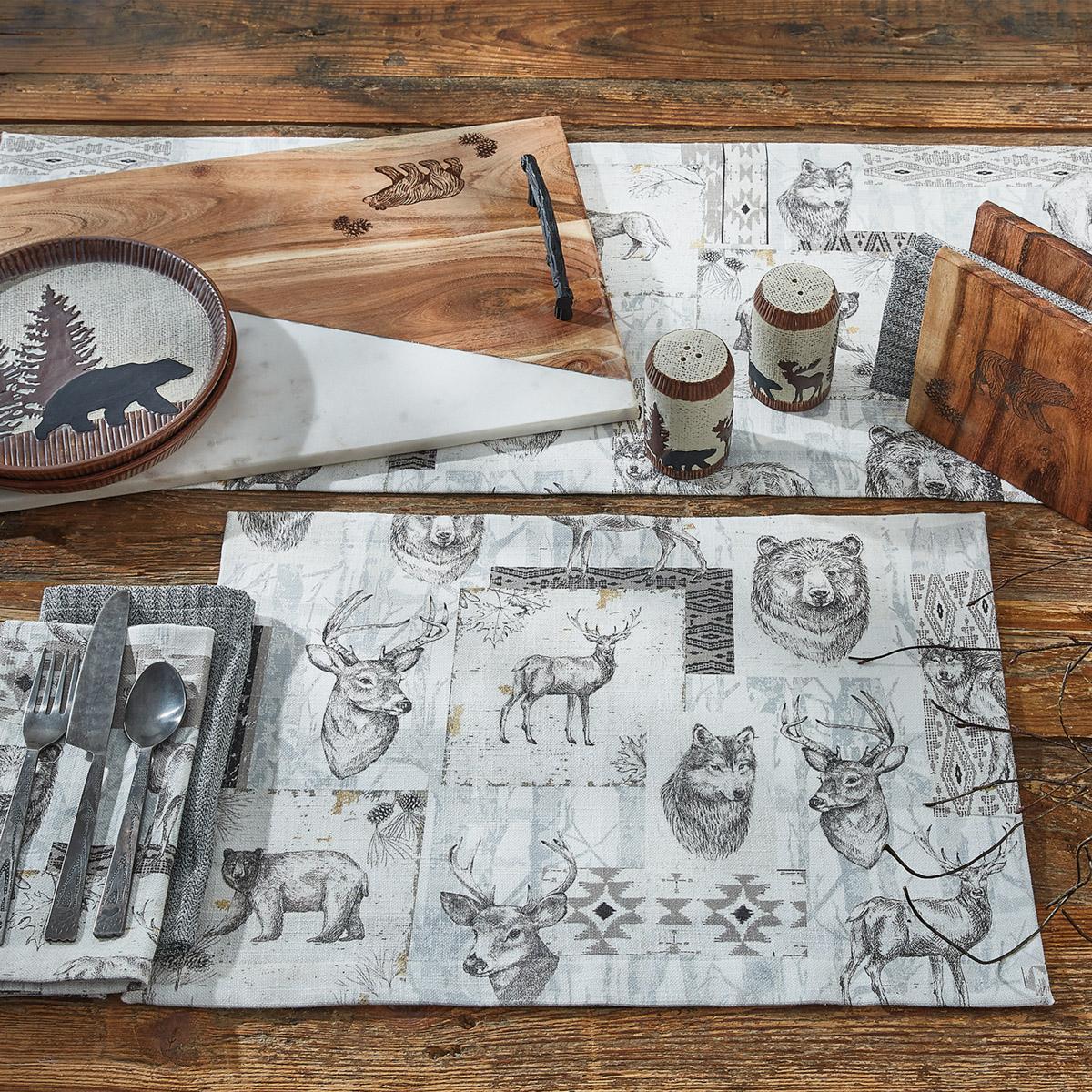 Wild And Beautiful Placemat - The Fox Decor