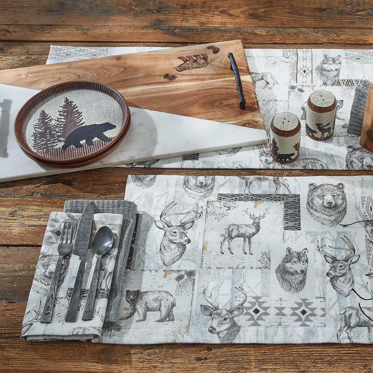 Wild And Beautiful Napkin - The Fox Decor