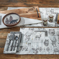 Wild And Beautiful Napkin - The Fox Decor