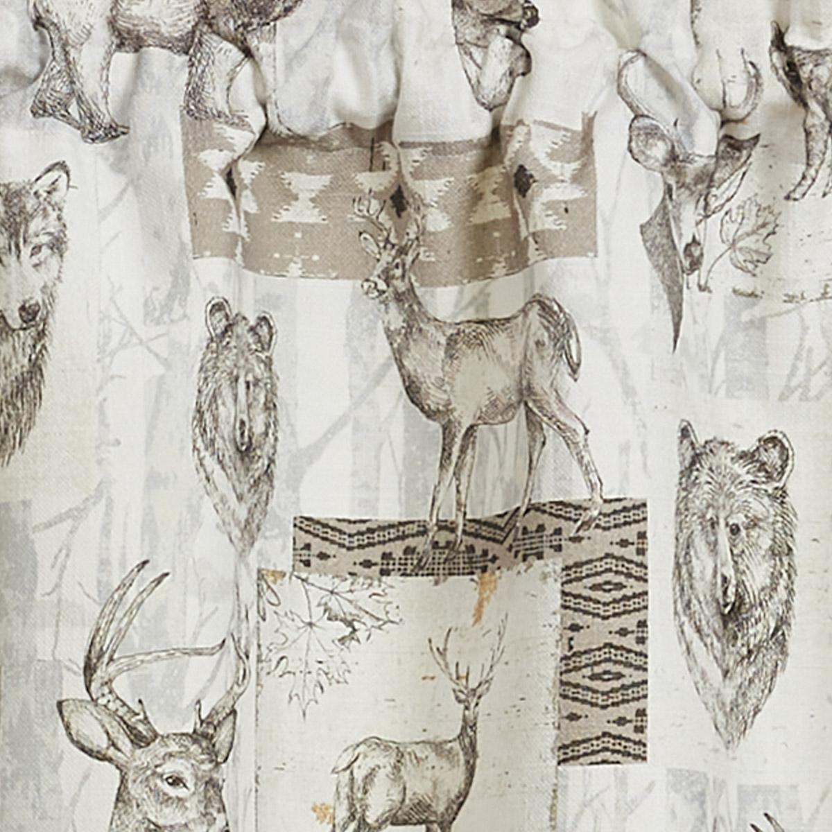 Wild And Beautiful Valance 14"L - The Fox Decor