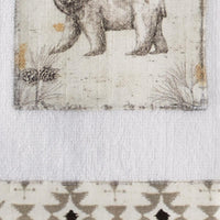 Wild And Beautiful Terry Fingertip Towel - The Fox Decor