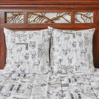 Wild And Beautiful Euro Sham - The Fox Decor