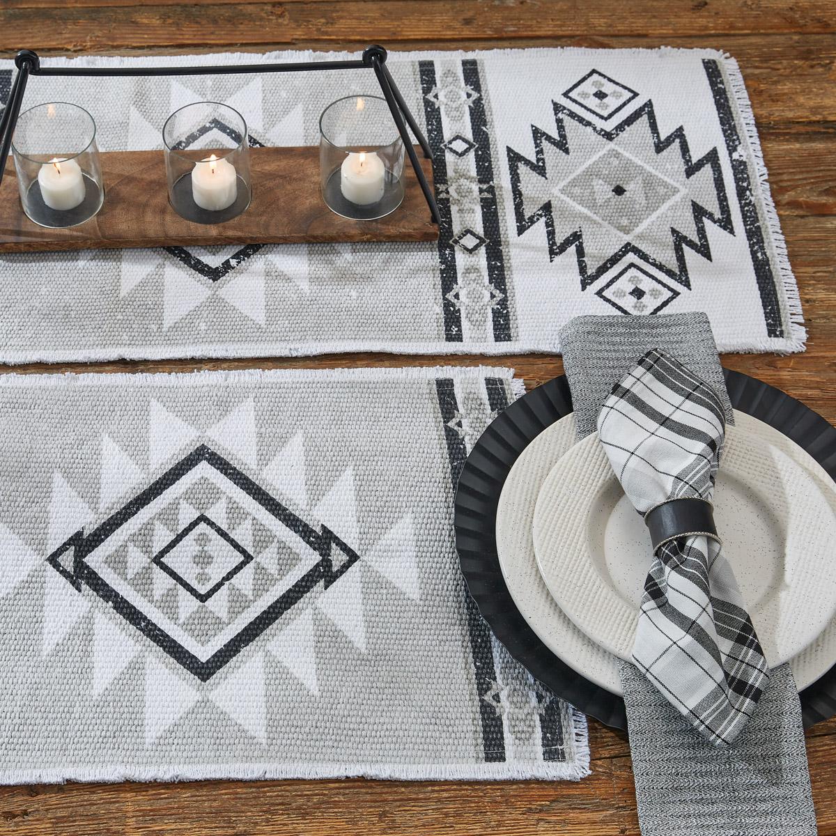 Tribal Table Runner 36"L - The Fox Decor
