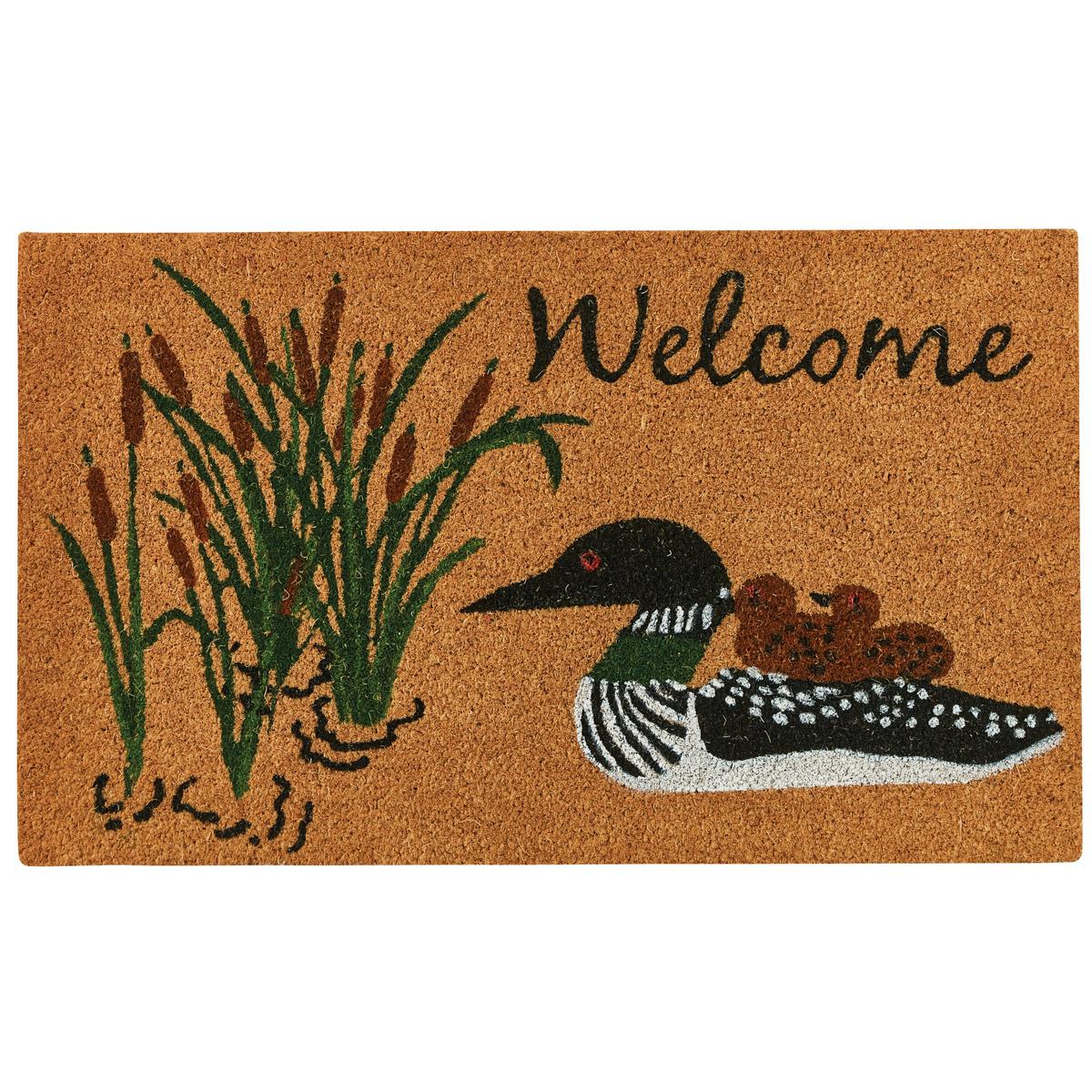 Rainy Lake Doormat - The Fox Decor