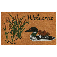Rainy Lake Doormat - The Fox Decor