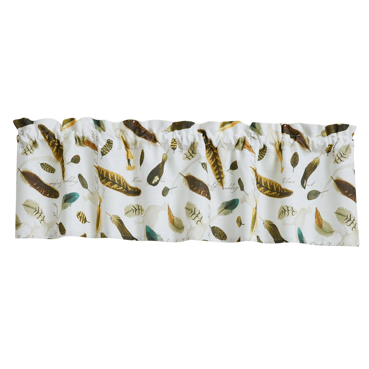 Pheasant Run Valance 14"L - The Fox Decor