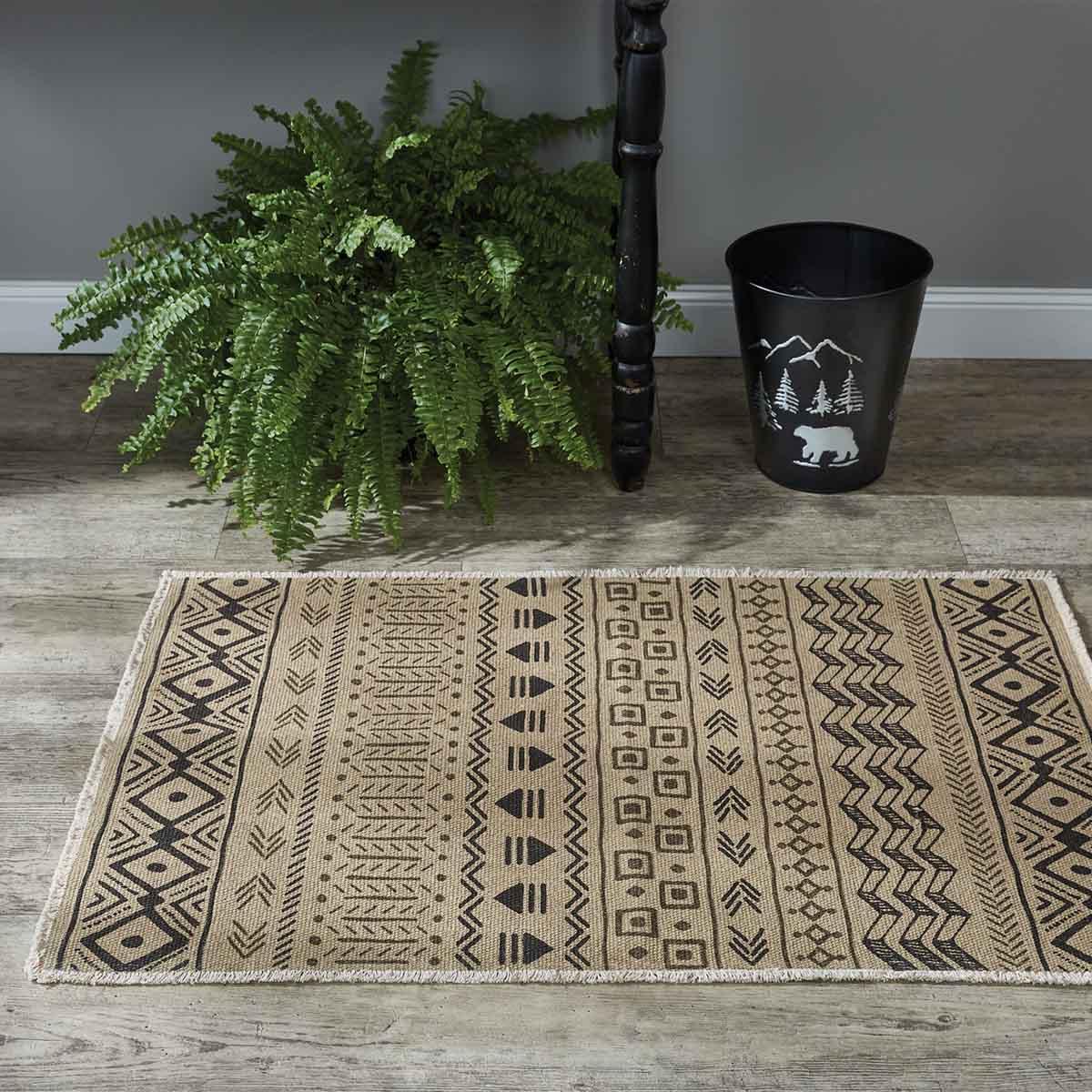 Signal Mountain Printed Rug 2' x 3' - The Fox Decor