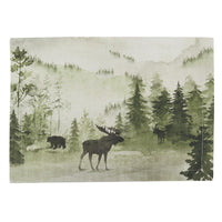 Watercolor Wildlife Placemat - The Fox Decor