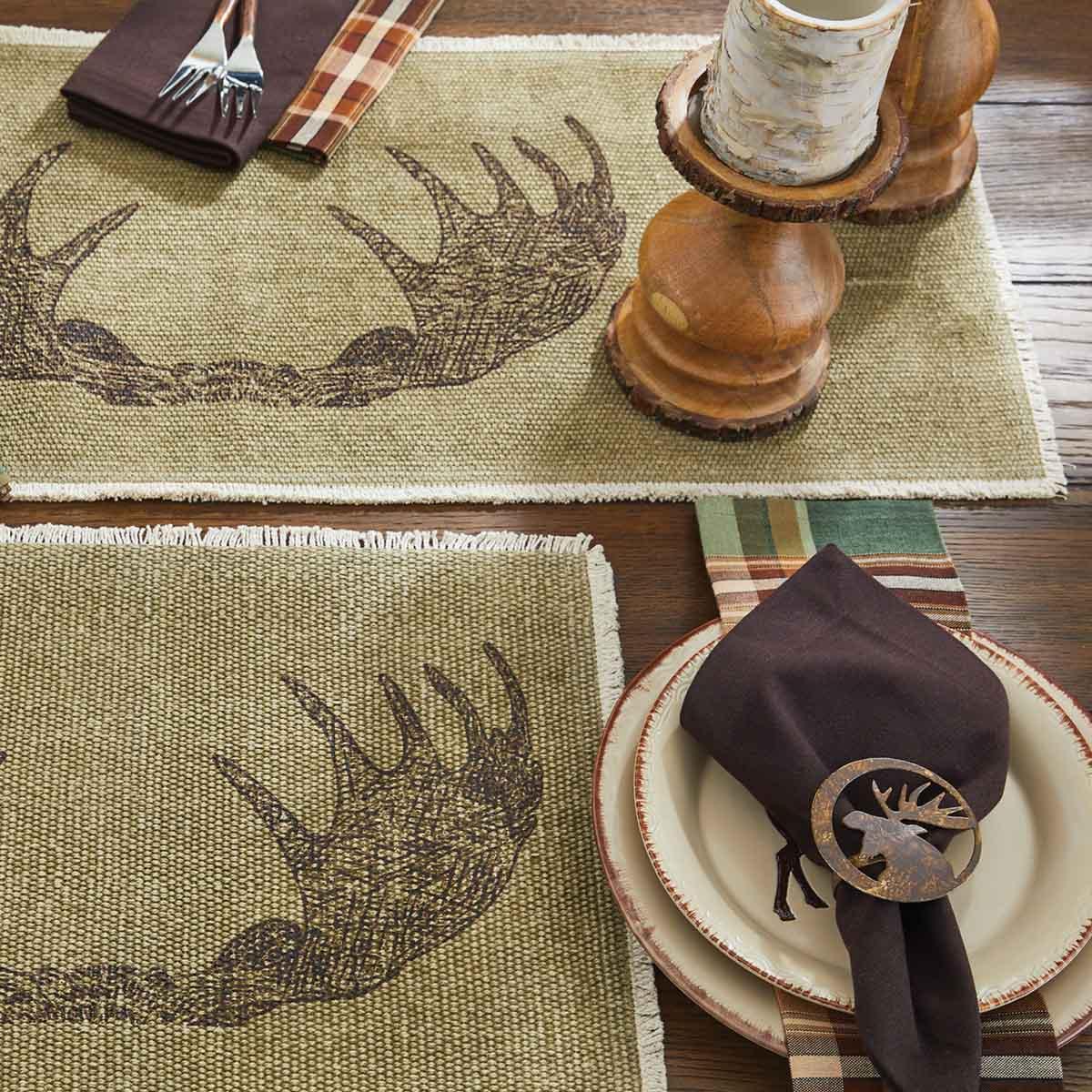 Moose Antlers Runner 36"L - The Fox Decor