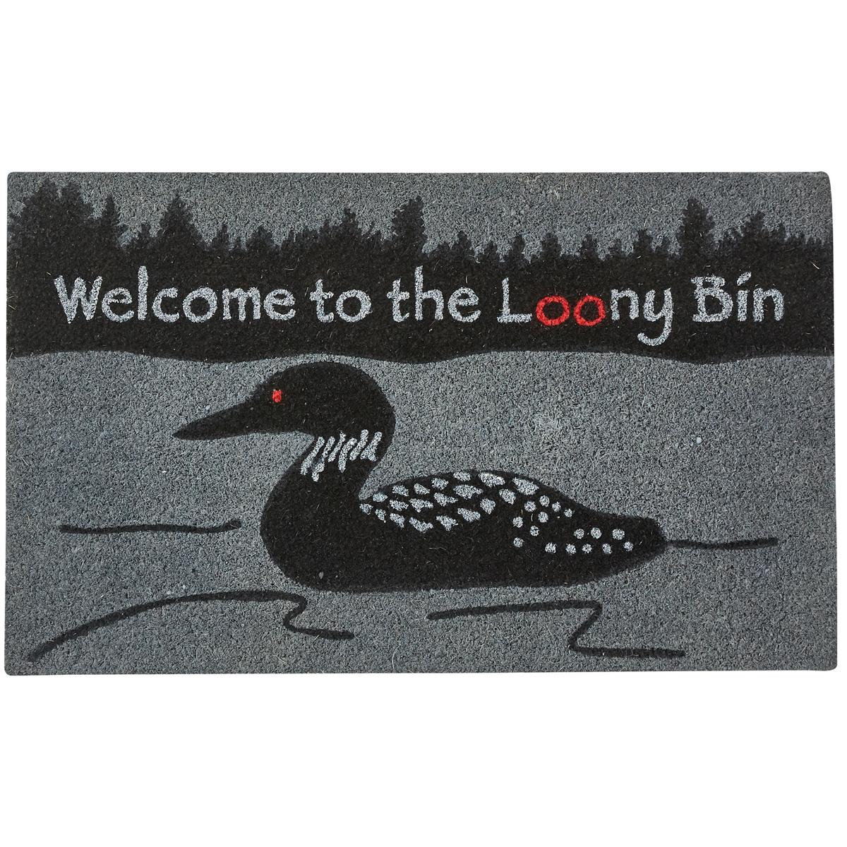 Welcome To The Loony Bin Doormat - The Fox Decor