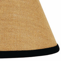 Black Wheat Burlap Stripe 6