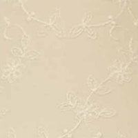 Cream Candlewicking Cream 6
