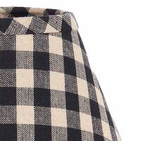 Black Nutmeg Heritage House Check Black 16