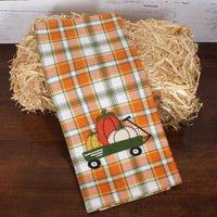 Wagon oPumpkins Towel  Set of 2 ET810529