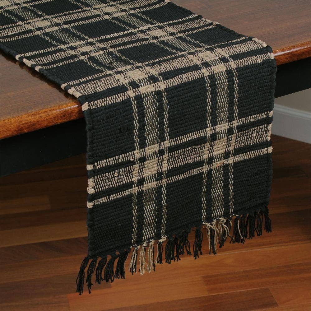 Black and Tan Chindi Runner TR235011