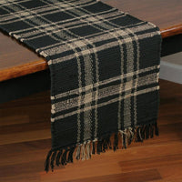 Black and Tan Chindi Runner TR235011