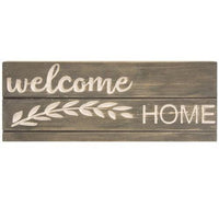 Welcome Home Engraved Pallet Look Sign - The Fox Decor