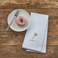 You Don'T Suck Sentiment Dishtowel - Set of 2 Park Designs - The Fox Decor