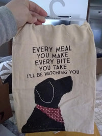 I'll Be Watching You Kitchen Dish Towel