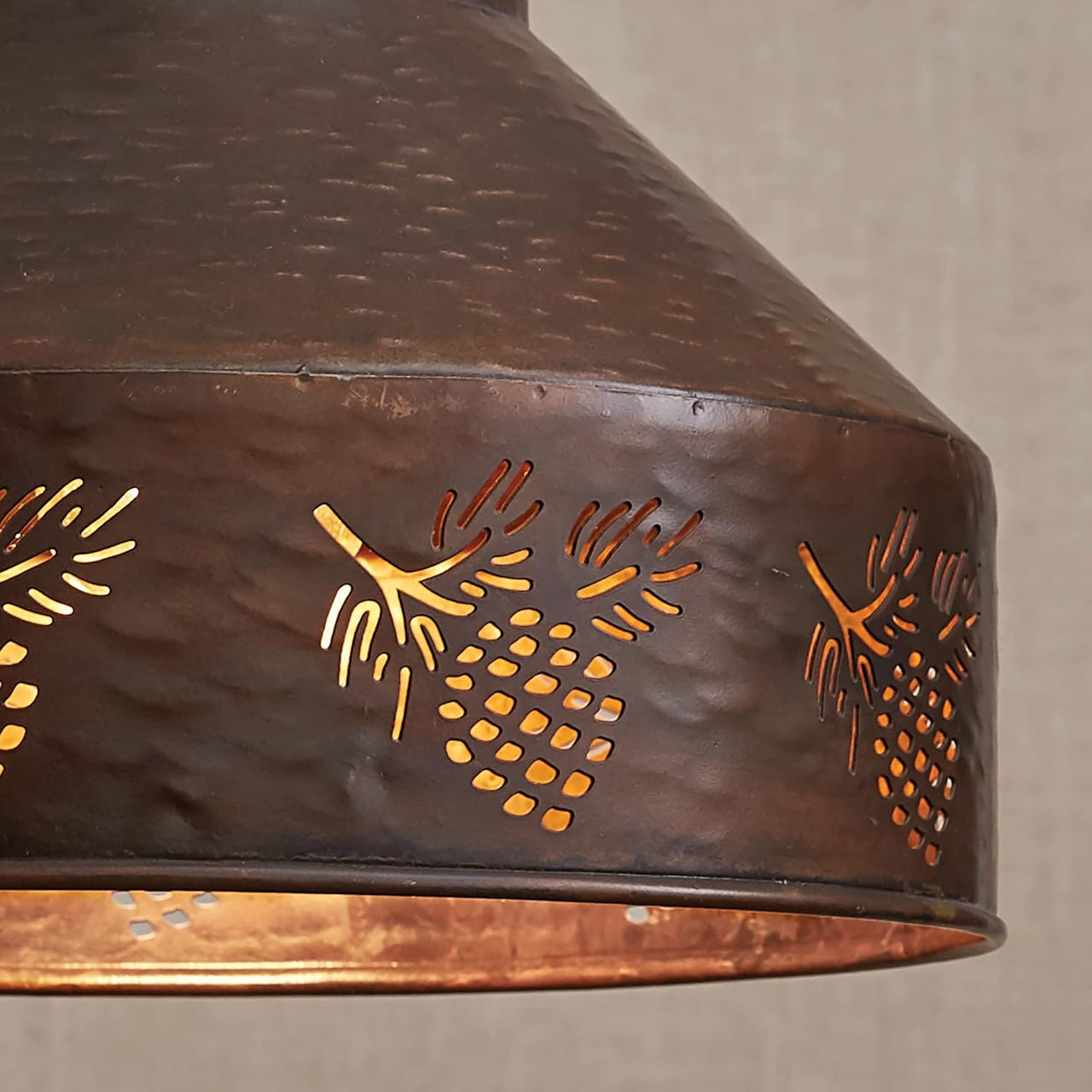 Pinecone Pendant Light - Park Designs - The Fox Decor