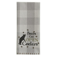 Bears Can Open Print Dishtowel - Park Designs - The Fox Decor