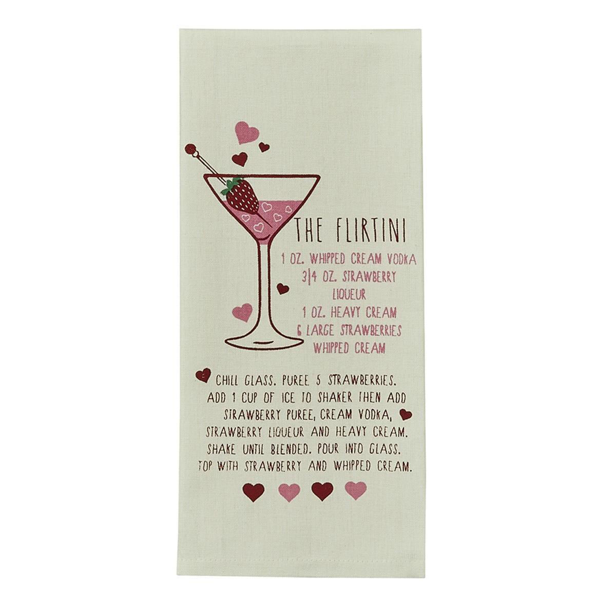 Flirtini Printed Dishtowel - Set of 2 Park Designs - The Fox Decor