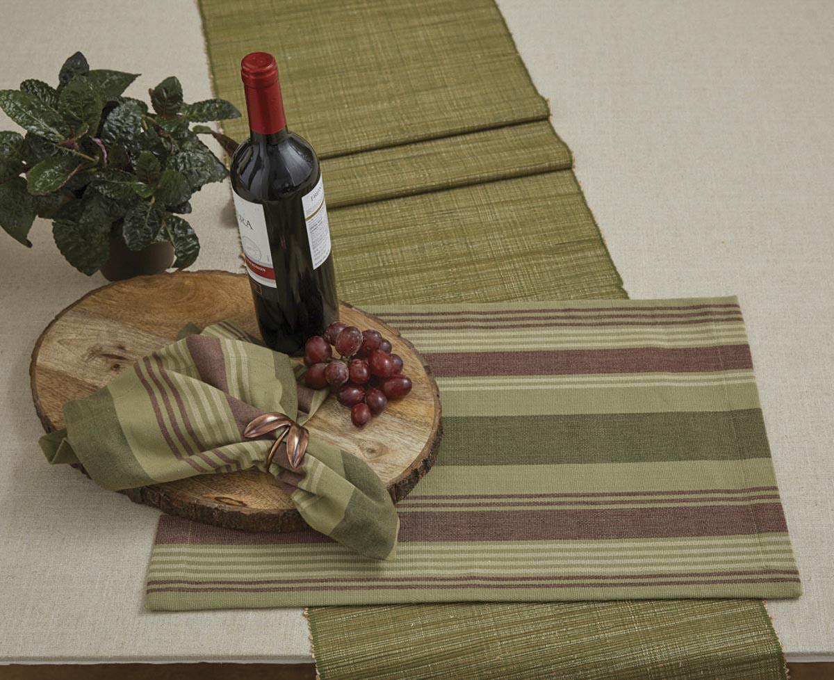 Vineyard Stripe Placemat - The Fox Decor