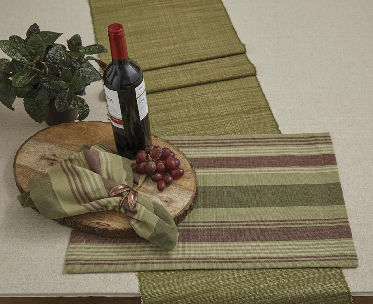 Vineyard Stripe Napkin - Set of 12 Park Designs
