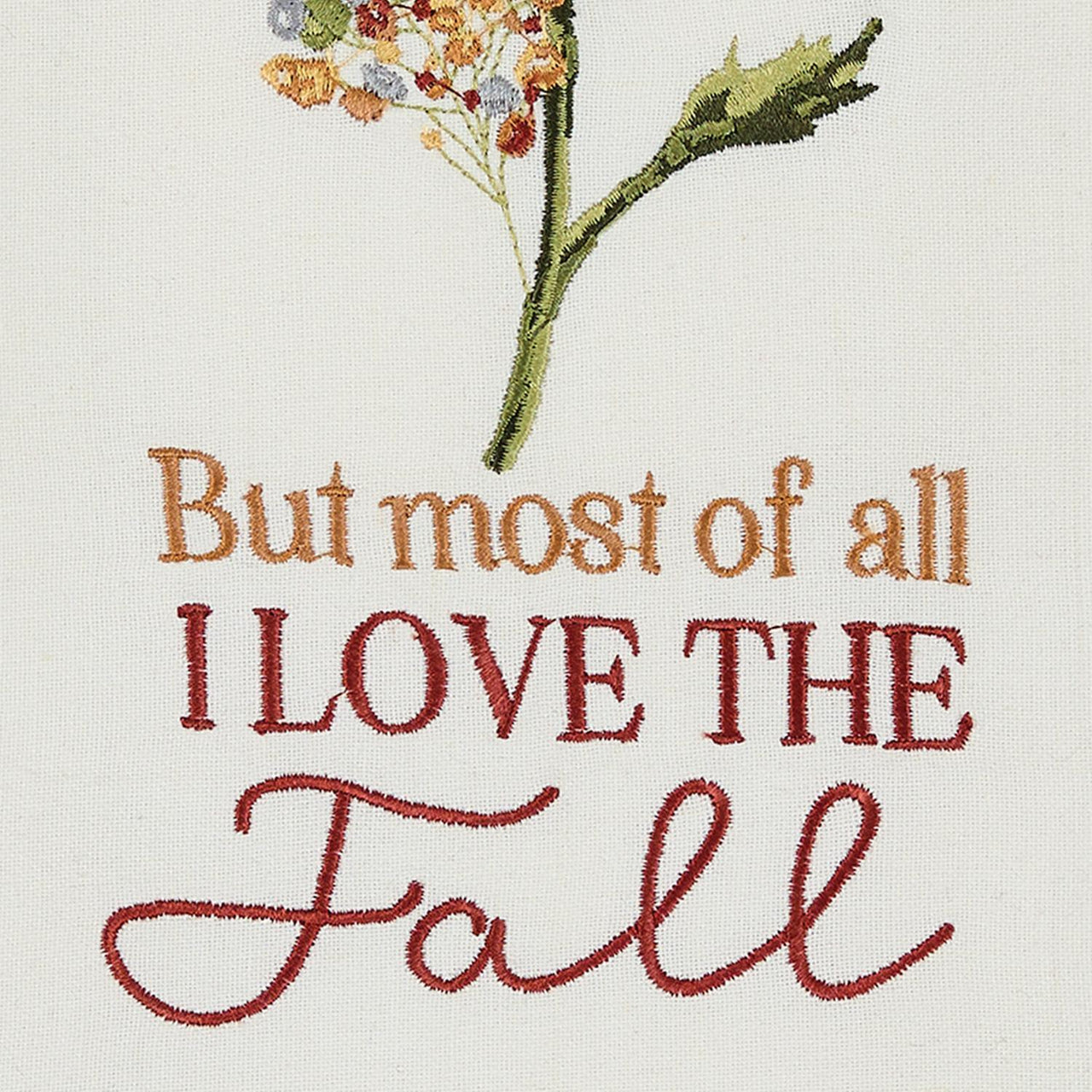 I Love The Fall Decorative Dishtowel - Set of 6 Park Designs - The Fox Decor