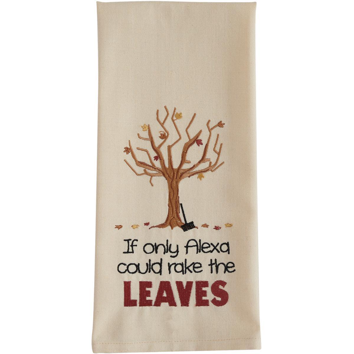 If Only Alexa Dishtowel - Set of 6 Park Designs - The Fox Decor