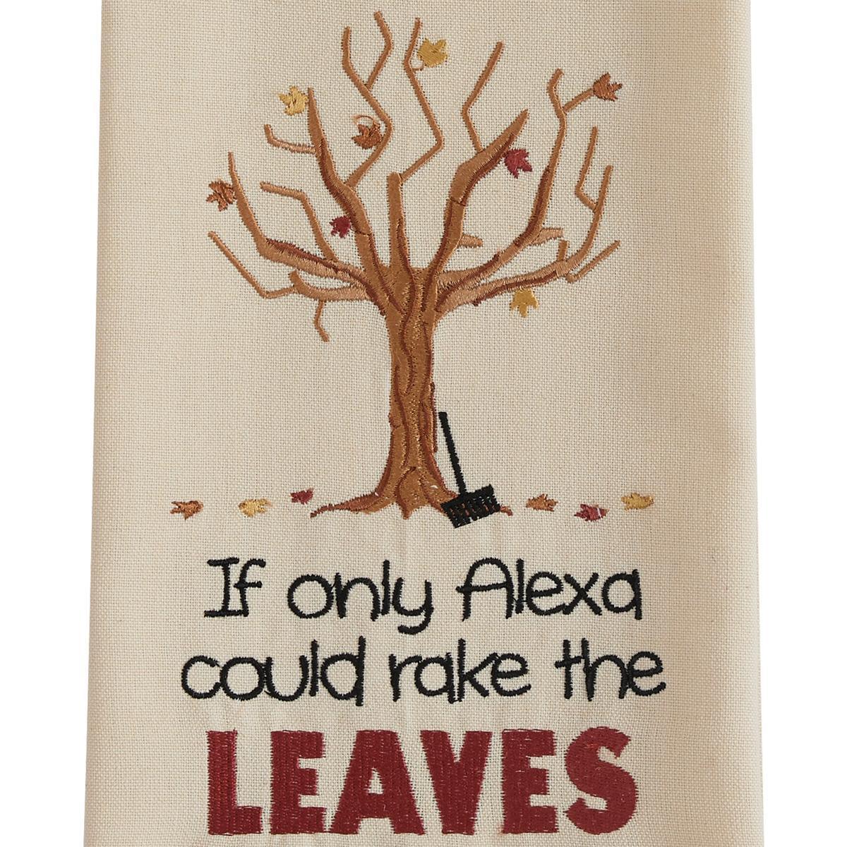 If Only Alexa Dishtowel - Set of 6 Park Designs - The Fox Decor