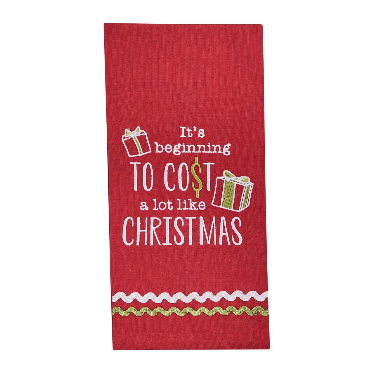 Cost A Lot Like Christmas Dishtowel - Set of 6 Park Designs - The Fox Decor