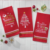 Cost A Lot Like Christmas Dishtowel - Set of 6 Park Designs - The Fox Decor