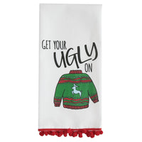 Get Your Ugly On Dishtowel - Set of 6 Park Designs - The Fox Decor