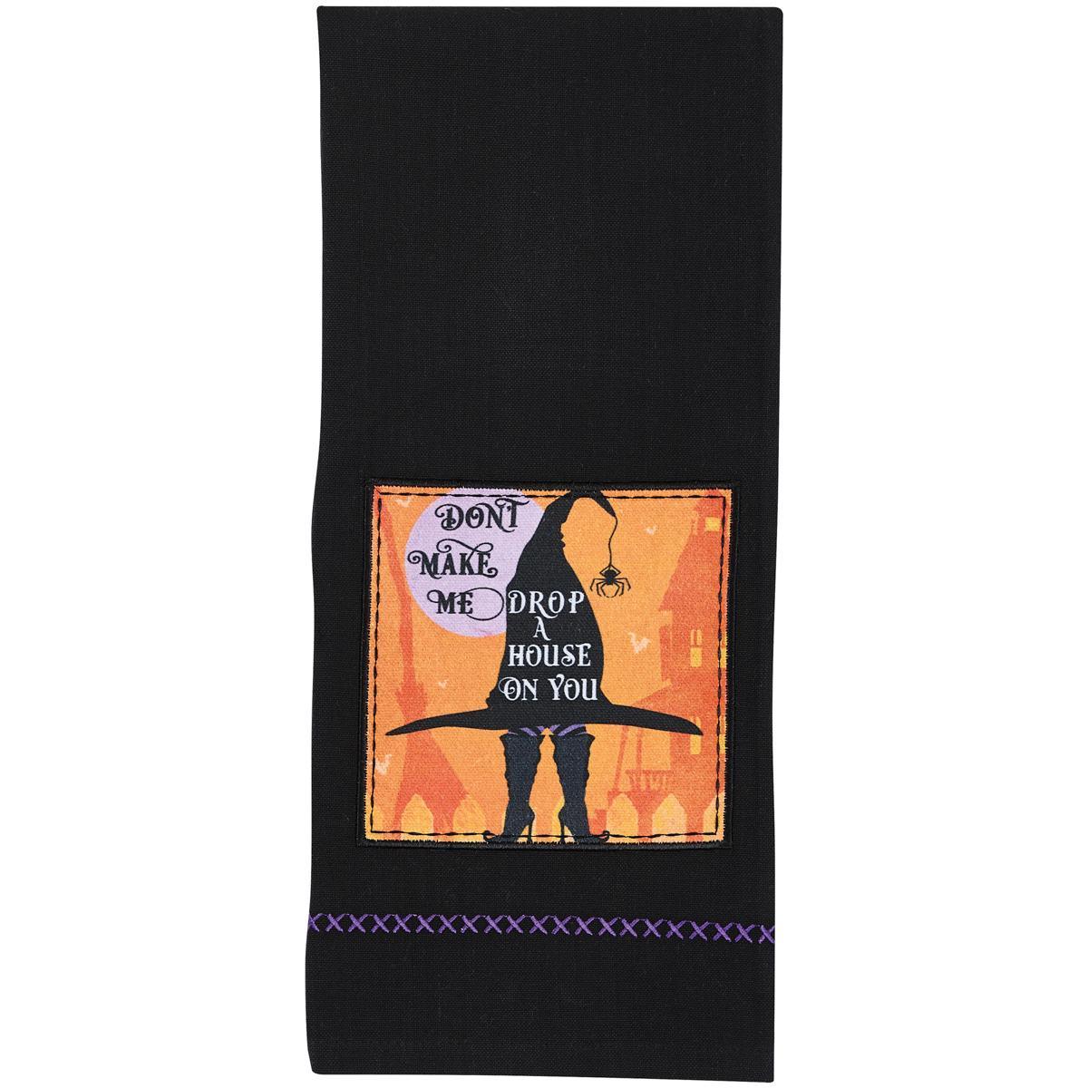 Drop A House On You Decortive Dishtowel - Set of 6 Park Designs - The Fox Decor