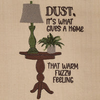 Dust Embroidered Dishtowel - Set of 6 Park Designs - The Fox Decor