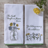 You Belong Among Dishtowel - Set of 6 Park Designs - The Fox Decor