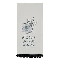 Thumbnail for She Believed She Could Decorative Dishtowels - Set of 6 Park Designs