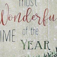 Wonderful Time Printed Dishtowel - Set of 6 Park Designs - The Fox Decor