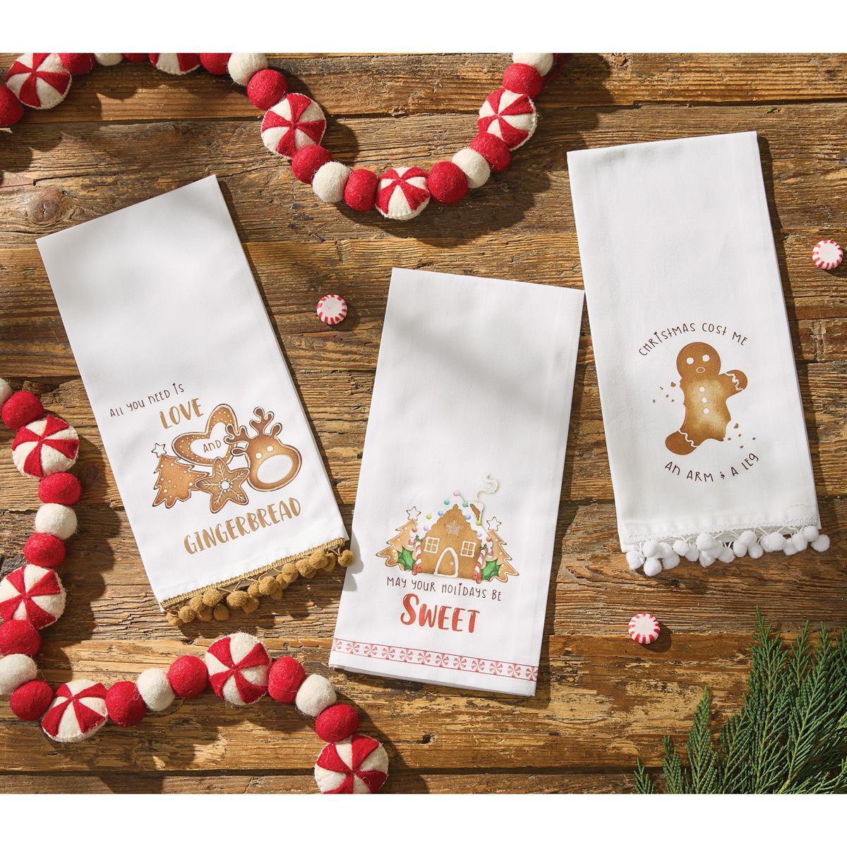 Holidays Be Sweet Dishtowel - Set of 6 Park Designs - The Fox Decor